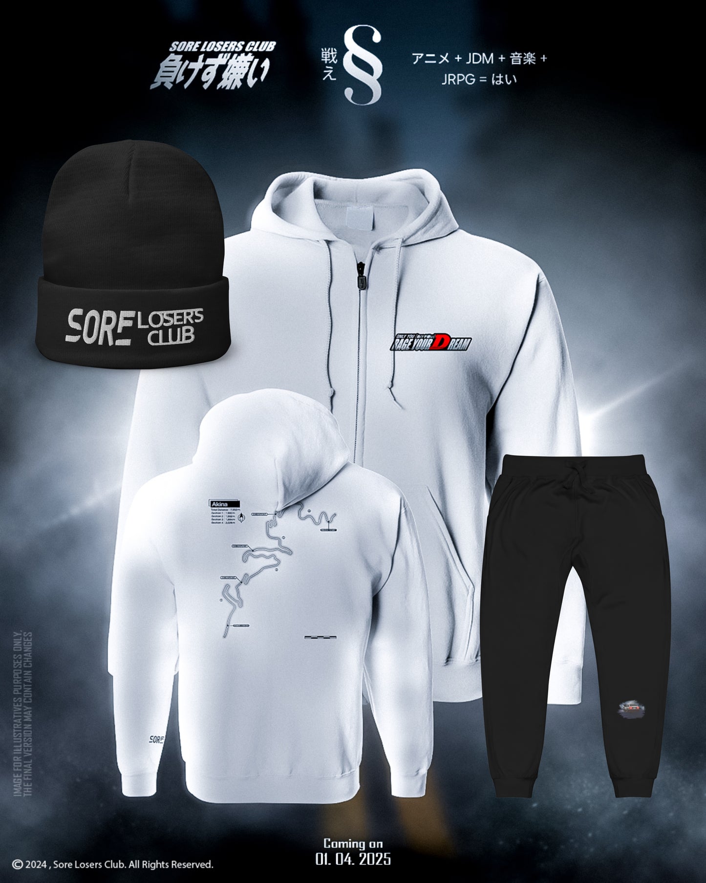 Bundle & Save - AE 86 Trueno haruna Version 1 — Sore Losers Club JDM anime apparel