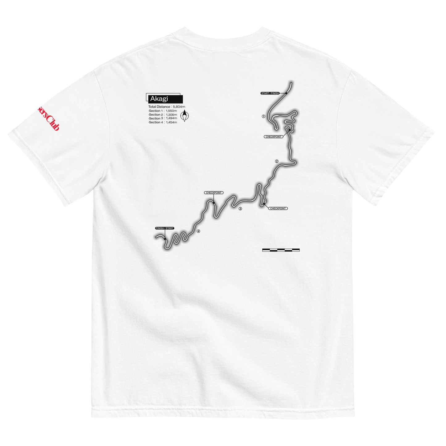 RX-7 FC Akagi Tee — Sore Losers Club JDM anime apparel