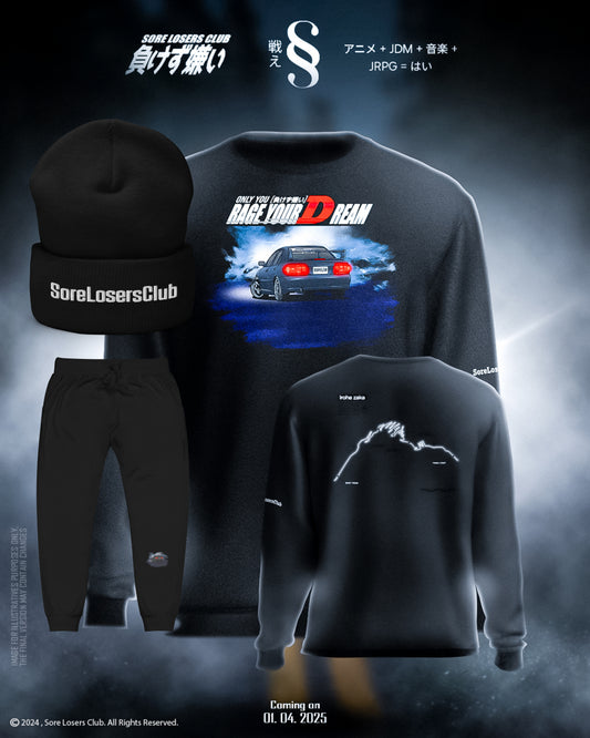 Bundle & Save - Lan Evo 3 Iroha Version 1 — Sore Losers Club JDM anime apparel
