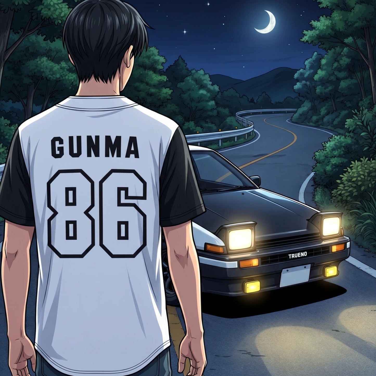 AE86 Trueno Baseball Jersey