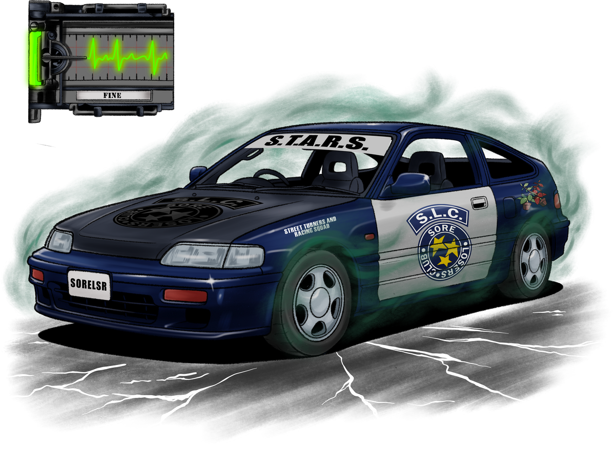 CRX First Aid Spray Survival Horror Tee
