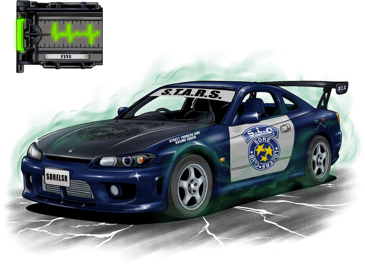 S15 First Aid Spray Survival Horror Tee