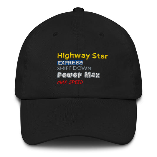 Rotary Brother Dad hat — Sore Losers Club JDM anime apparel
