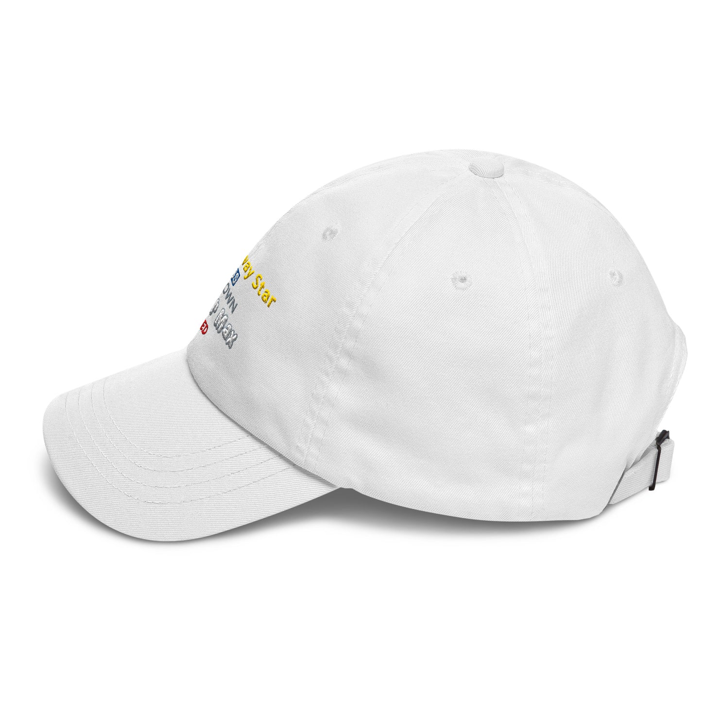 Rotary Brother Dad hat — Sore Losers Club JDM anime apparel