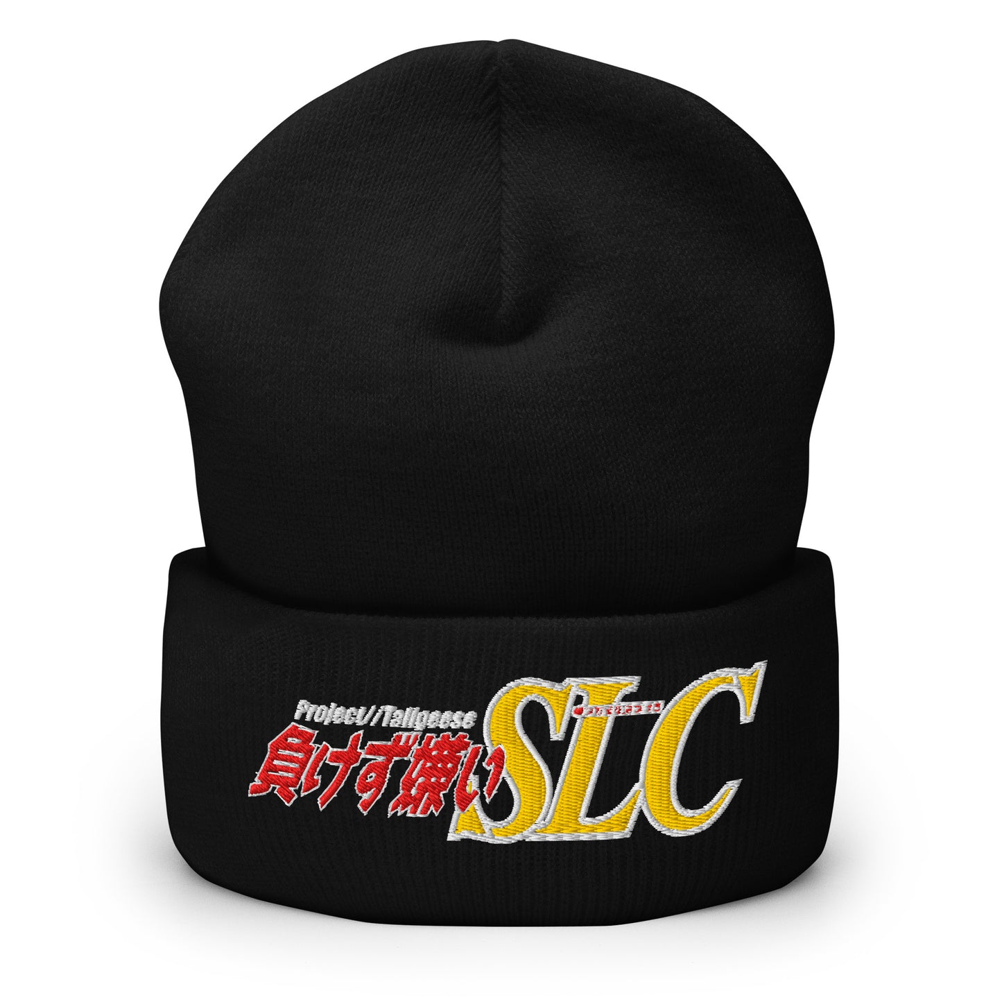 PROJECT TALLGEESE Cuffed Beanie — Sore Losers Club JDM anime apparel