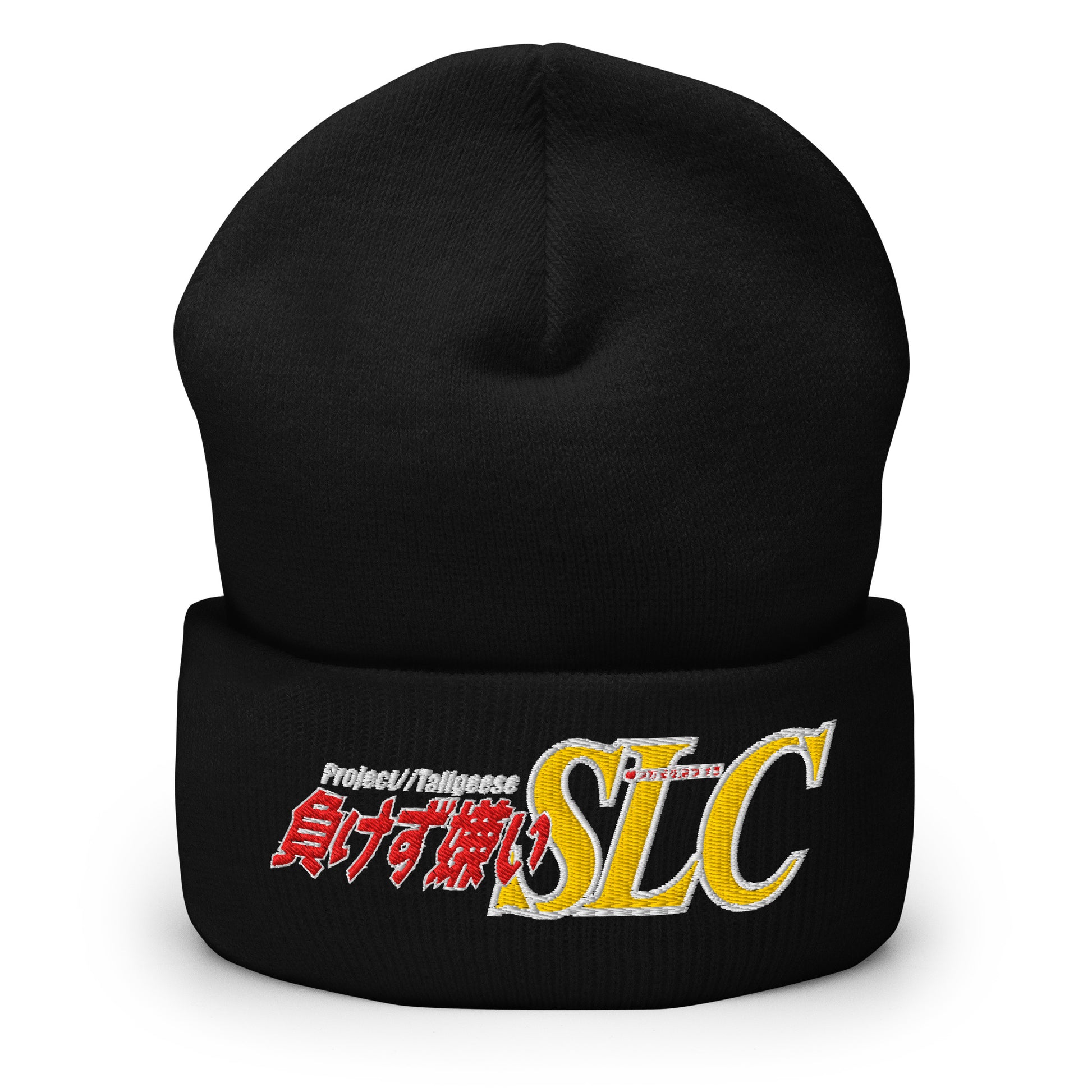 PROJECT TALLGEESE Cuffed Beanie — Sore Losers Club JDM anime apparel