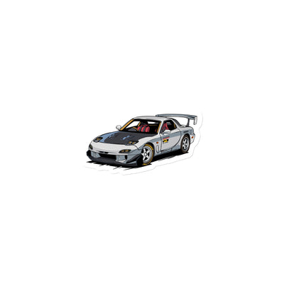 PROJECT TALLGEESE RX-7 Magnet — Sore Losers Club JDM anime apparel