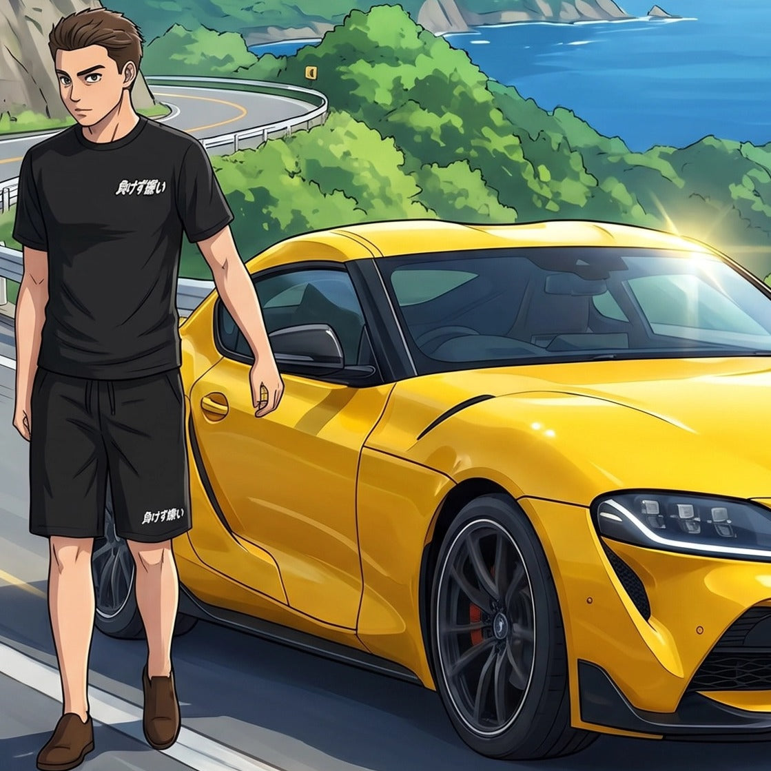 "Sore Loser" Kanji Athletic Shorts