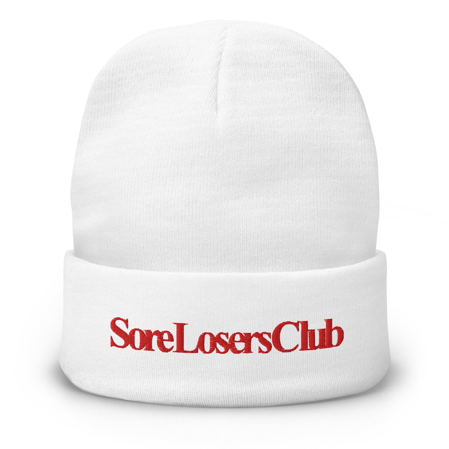 Team Akagi Beanie — Sore Losers Club JDM anime apparel
