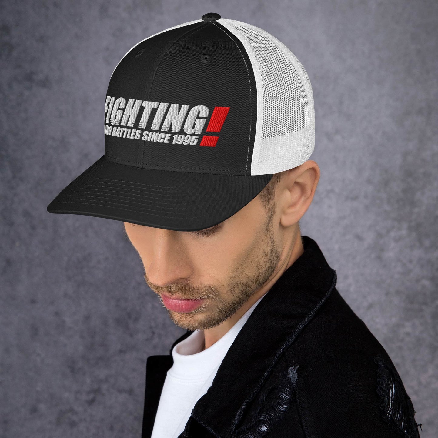 Fighting Losing Battles Trucker Hat
