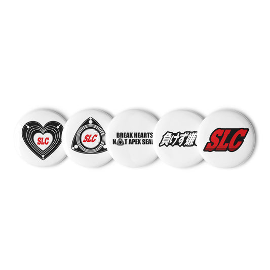 SLC Pin Set — Sore Losers Club JDM anime apparel