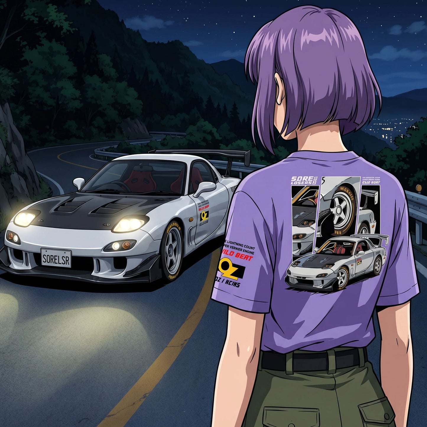 PROJECT TALLGEESE RX-7 Logo Tee