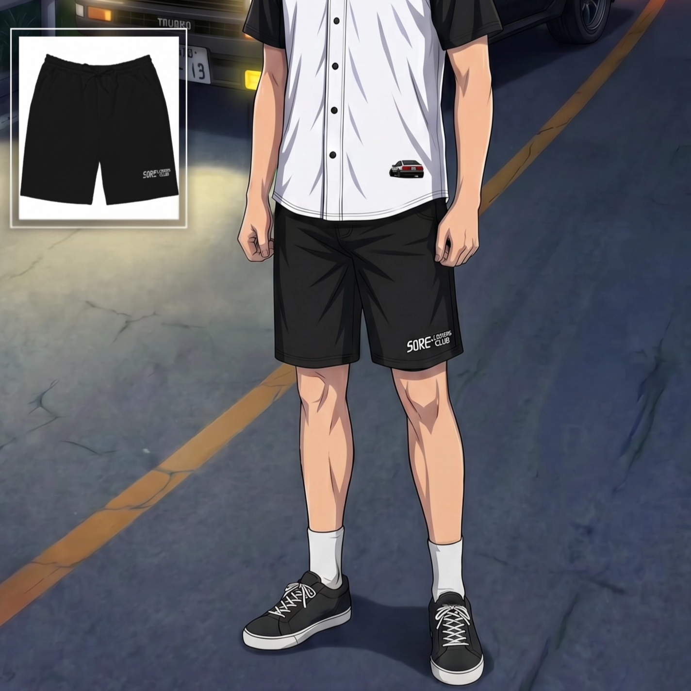 Team Haruna Athletic Shorts