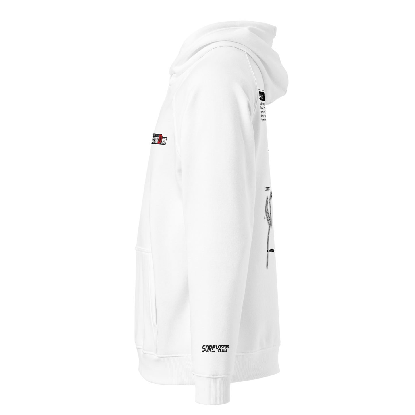 Team Haruna Hoodie — Sore Losers Club JDM anime apparel