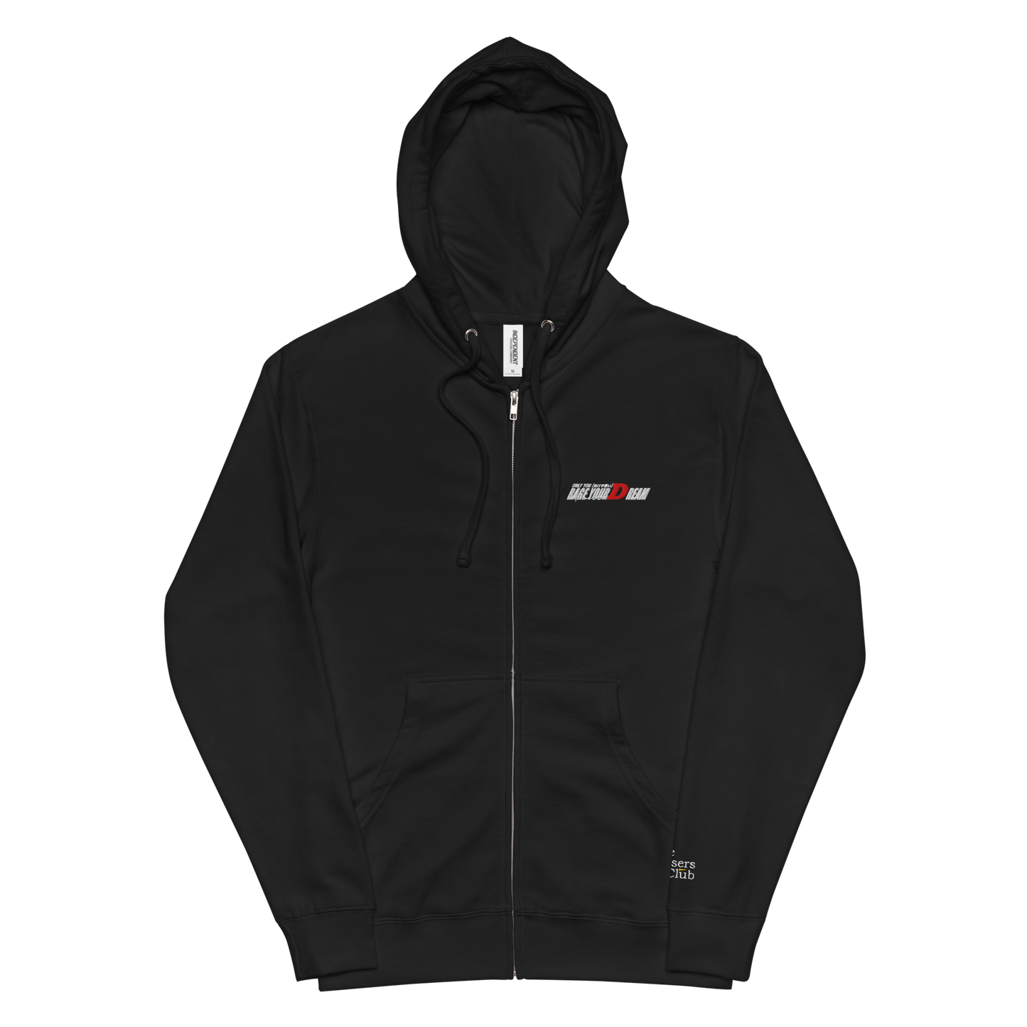 Team Myogi Zip Up Hoodie — Sore Losers Club JDM anime apparel