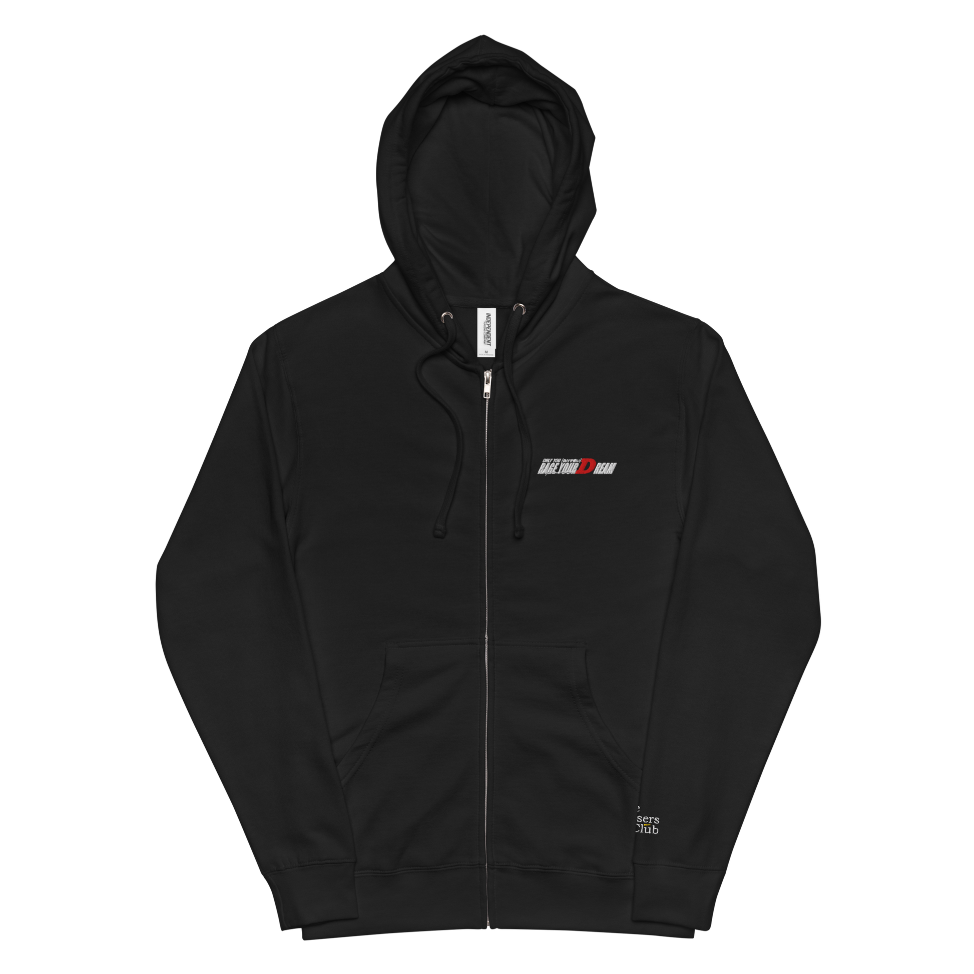 Team Myogi Zip Up Hoodie — Sore Losers Club JDM anime apparel
