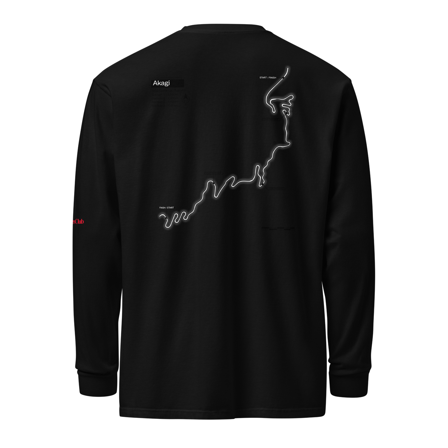 RX-7 FC Akagi Long Sleeve — Sore Losers Club JDM anime apparel