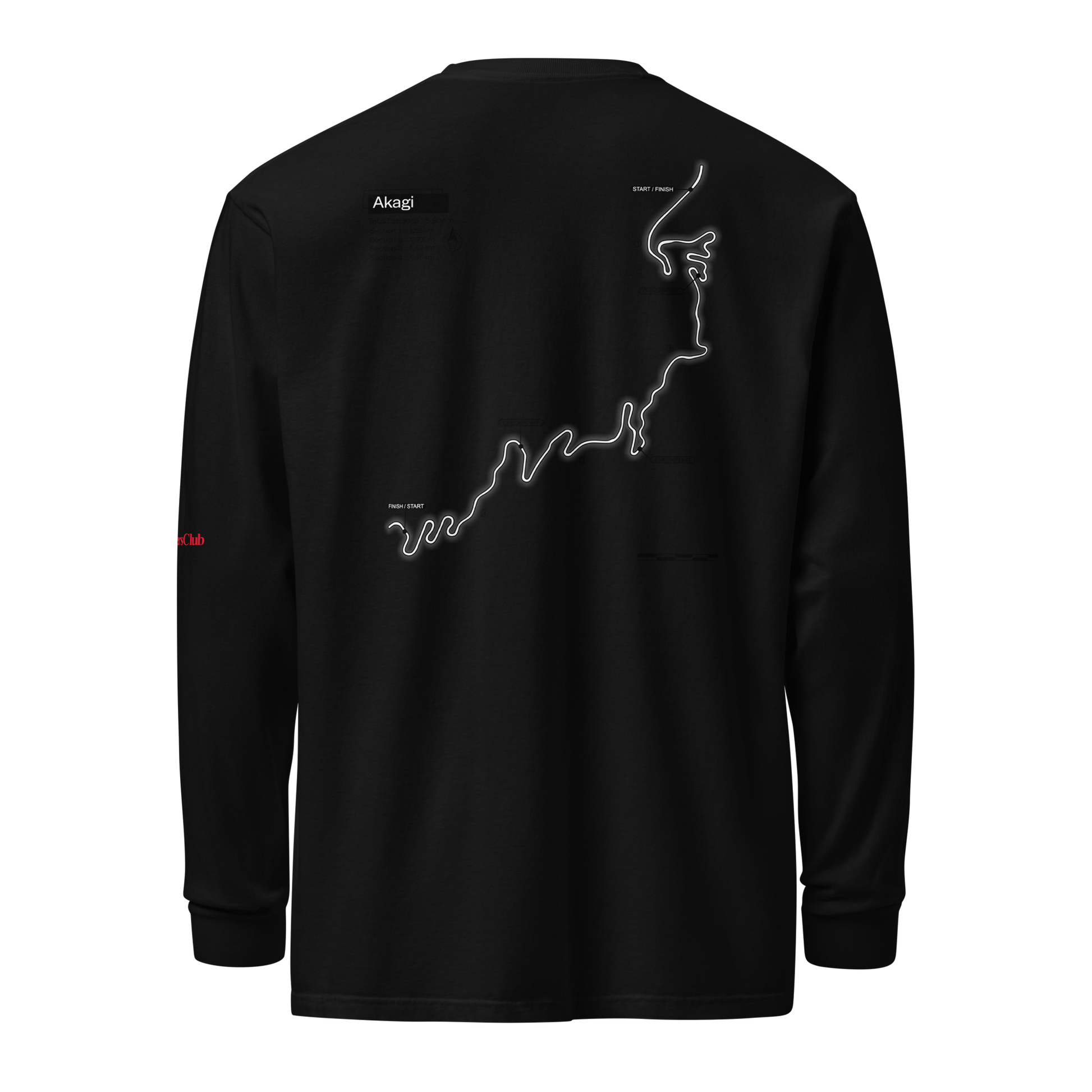 RX-7 FC Akagi Long Sleeve — Sore Losers Club JDM anime apparel