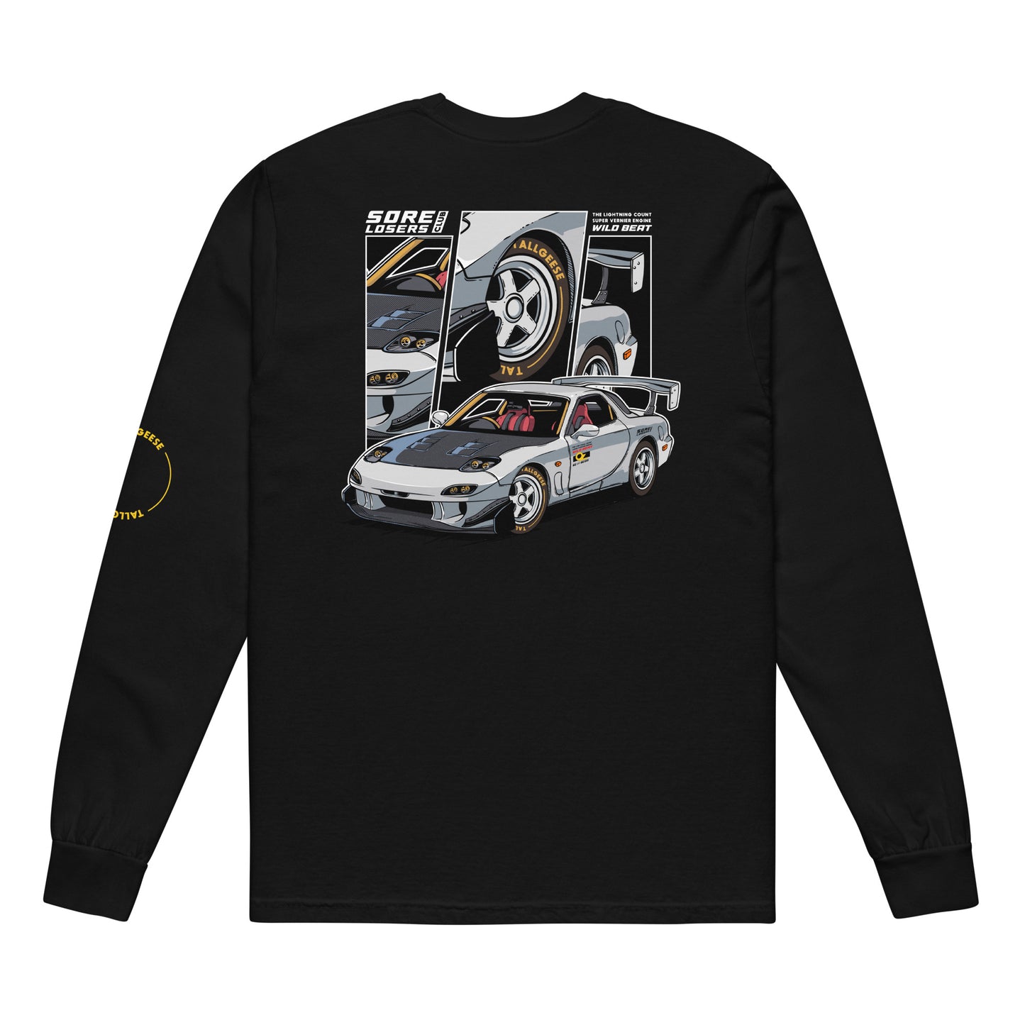 PROJECT TALLGEESE RX-7 Logo Long Sleeve