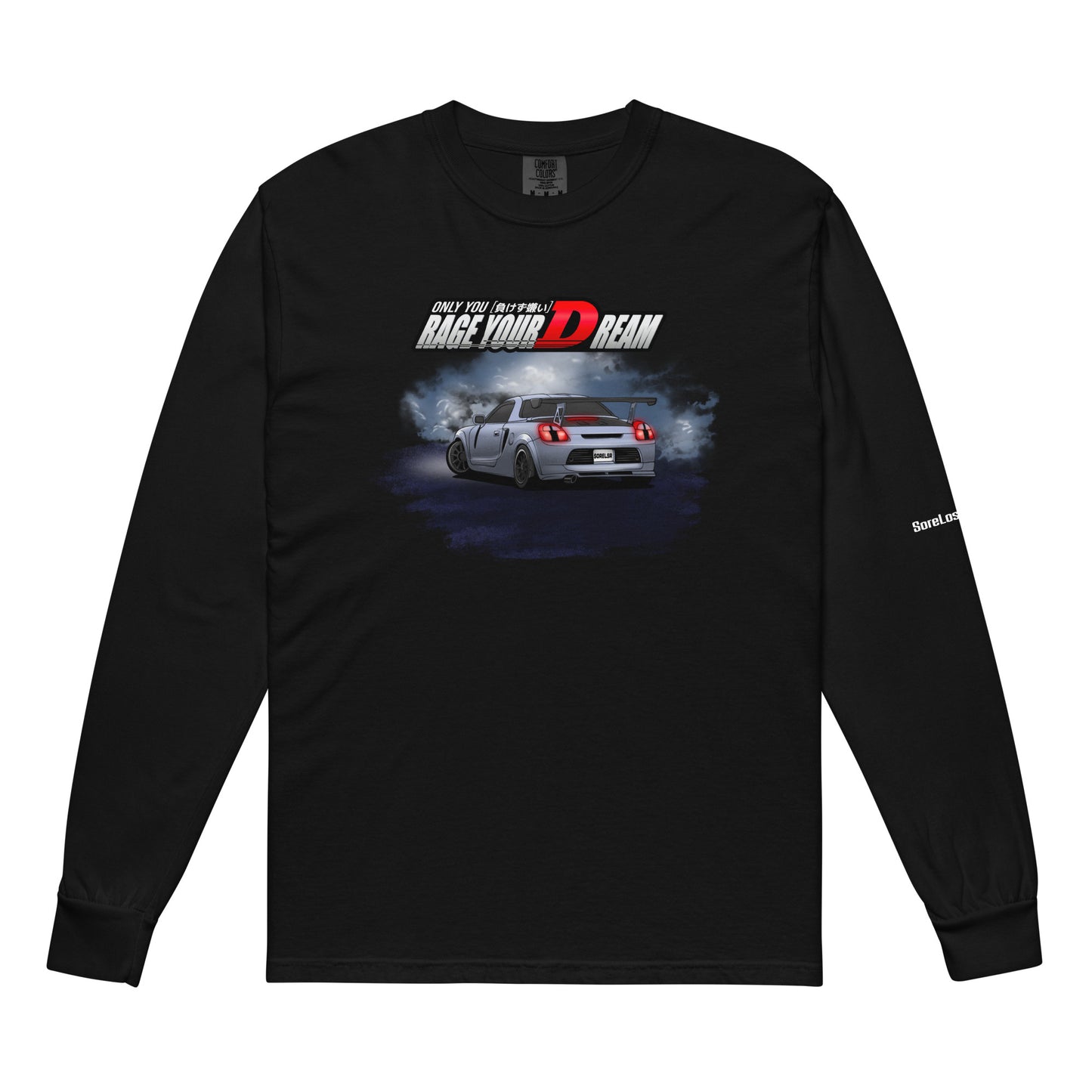 MRS (MR Spyder) Long Sleeve — Sore Losers Club JDM anime apparel