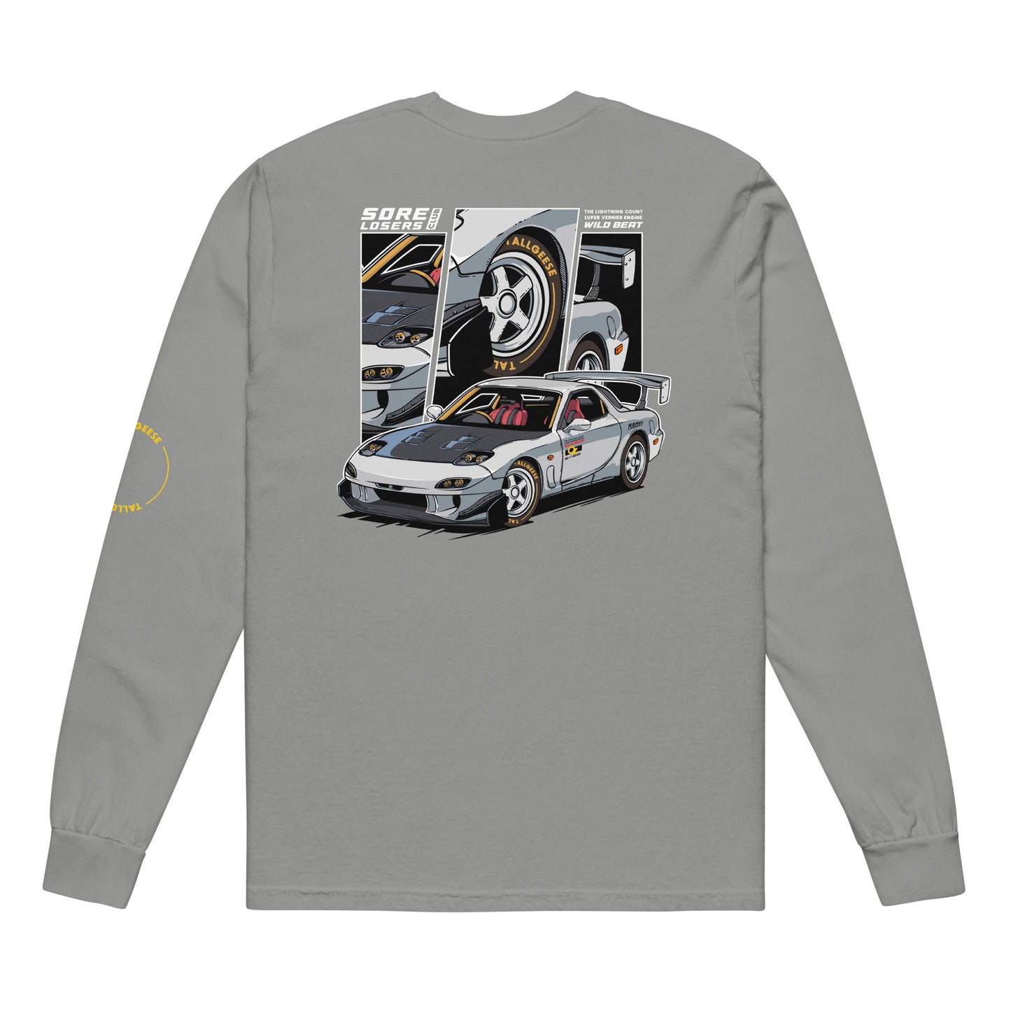 PROJECT TALLGEESE RX-7 Logo Long Sleeve