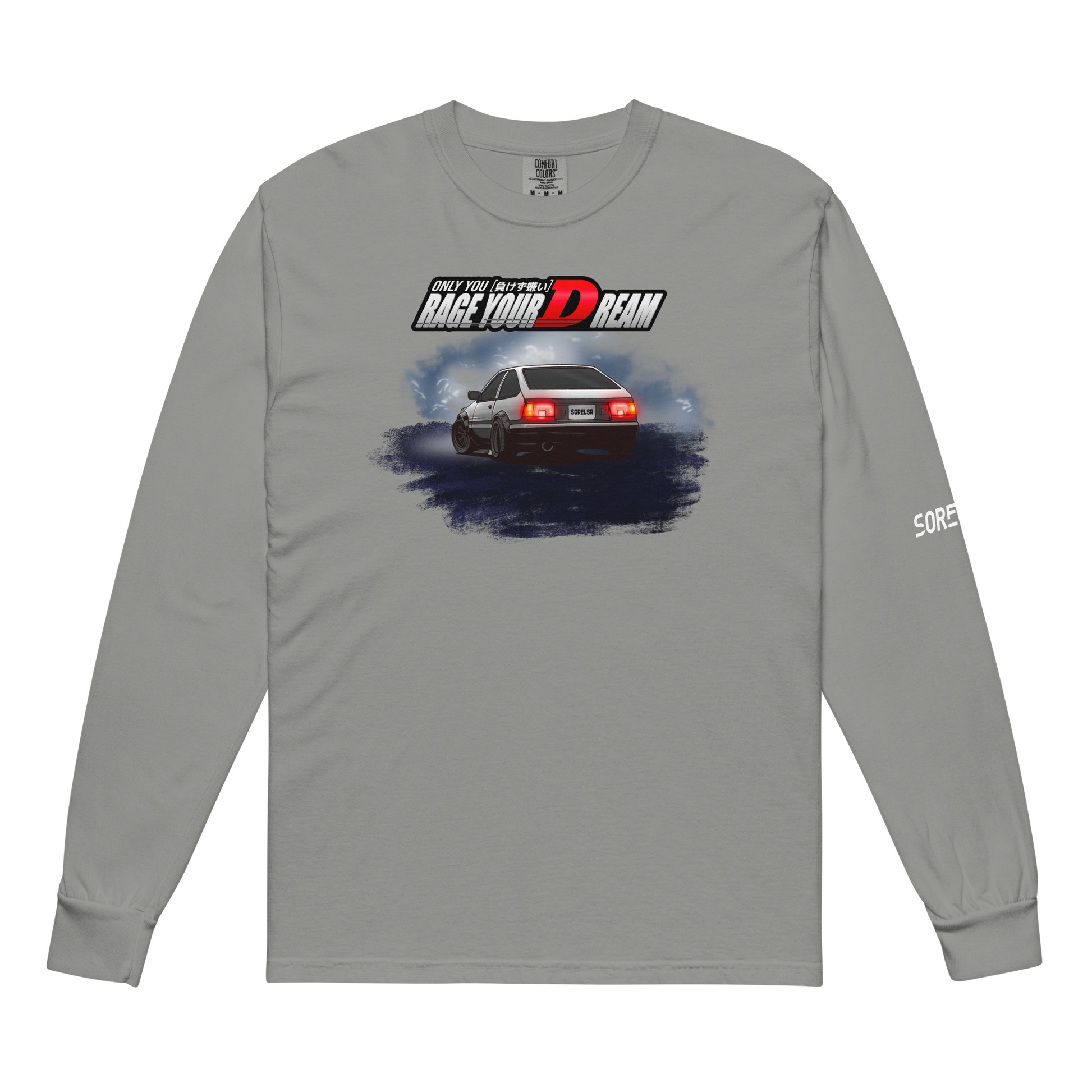 AE86 Trueno Haruna Long Sleeve — Sore Losers Club JDM anime apparel