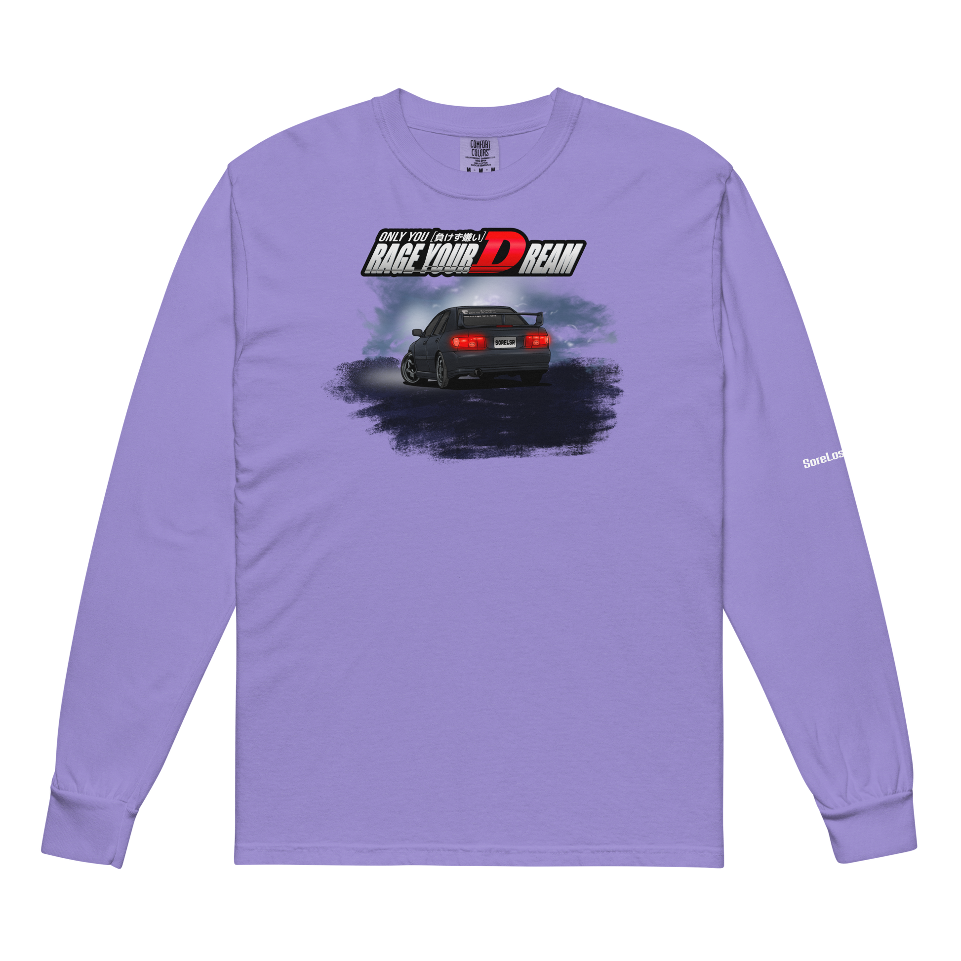 Lan Evo 3 Iroha Long Sleeve — Sore Losers Club JDM anime apparel