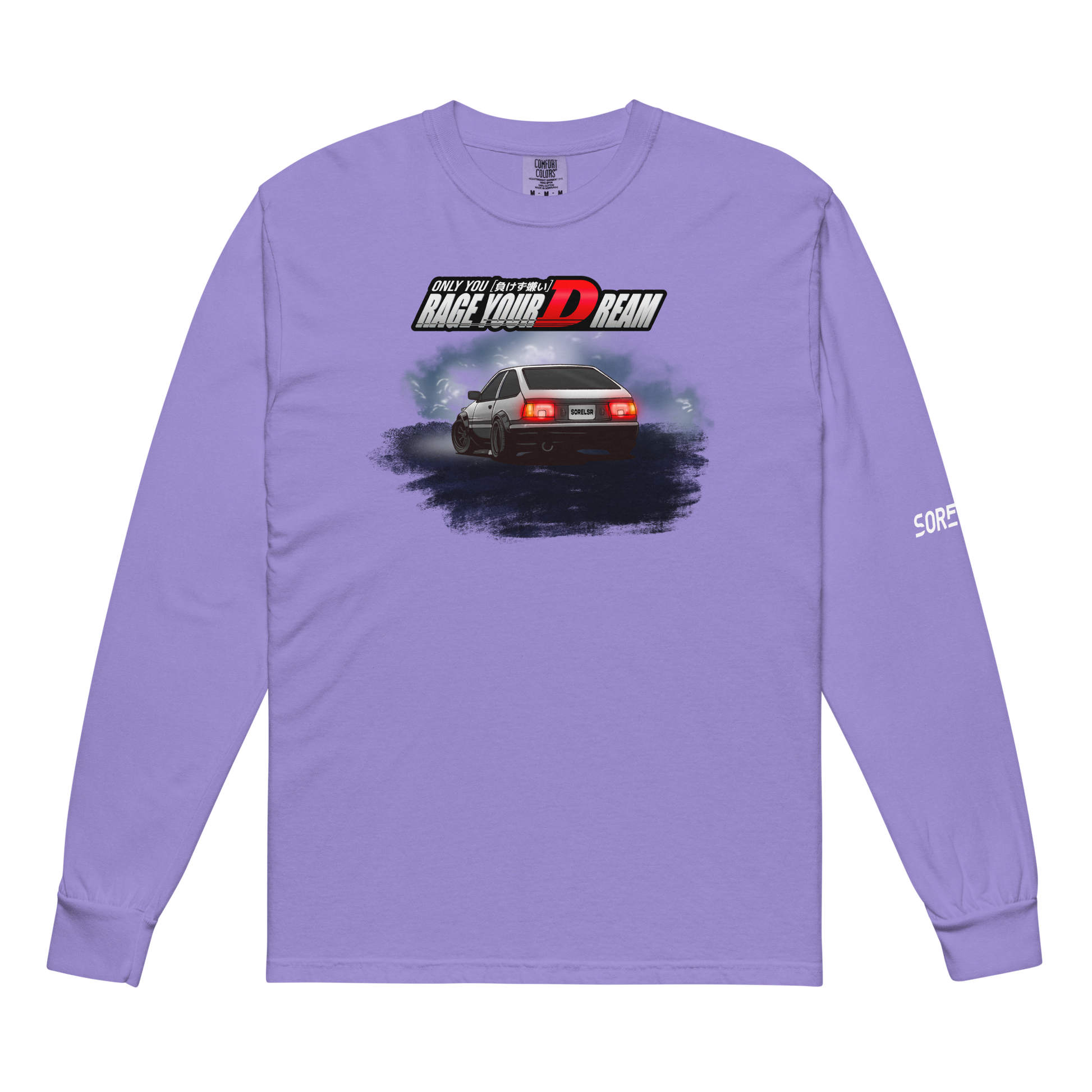 AE86 Trueno Haruna Long Sleeve — Sore Losers Club JDM anime apparel