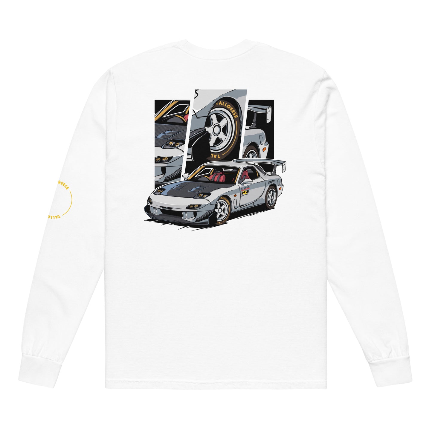 PROJECT TALLGEESE RX-7 Logo Long Sleeve