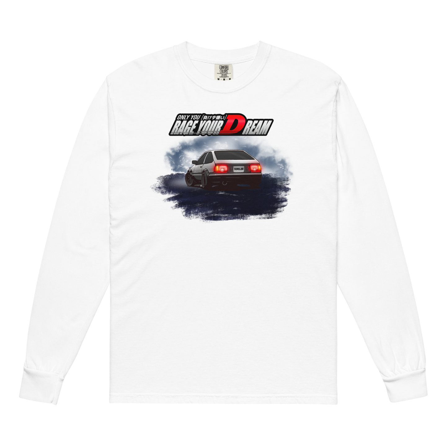 AE86 Trueno Haruna Long Sleeve — Sore Losers Club JDM anime apparel