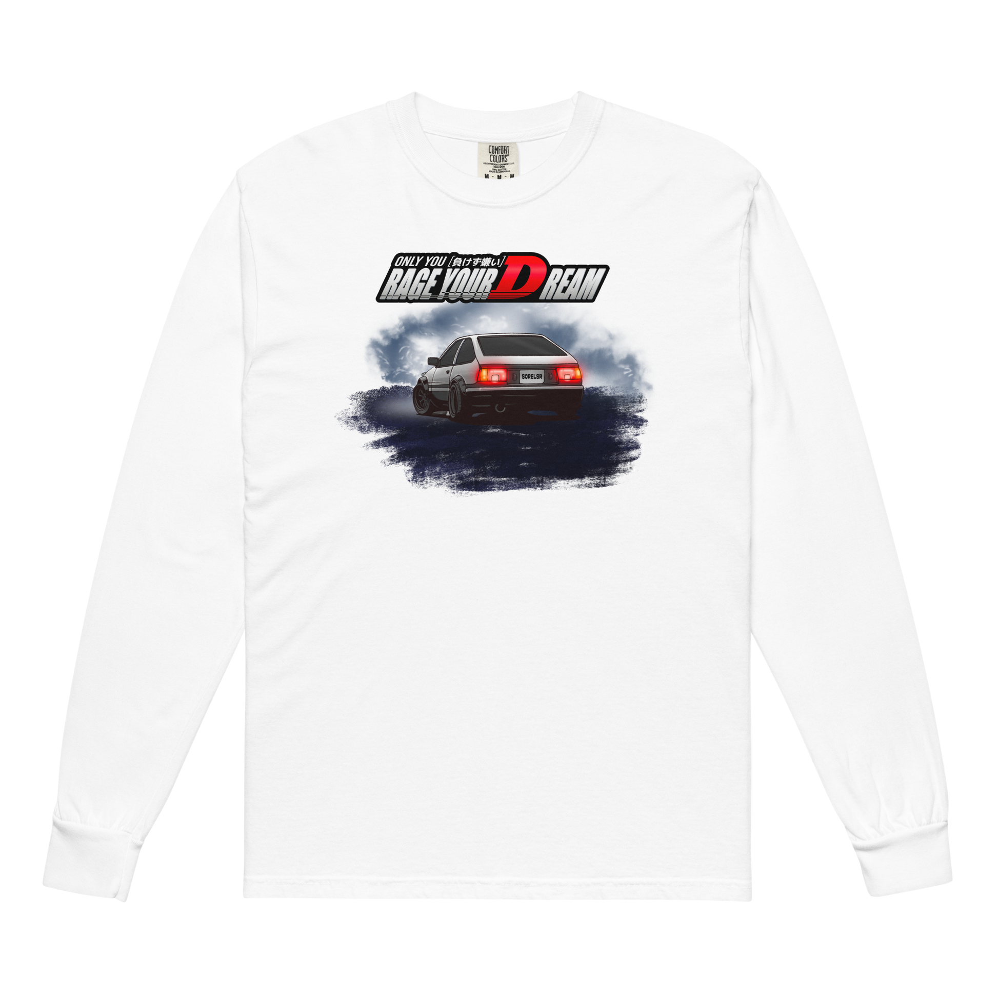 AE86 Trueno Haruna Long Sleeve — Sore Losers Club JDM anime apparel