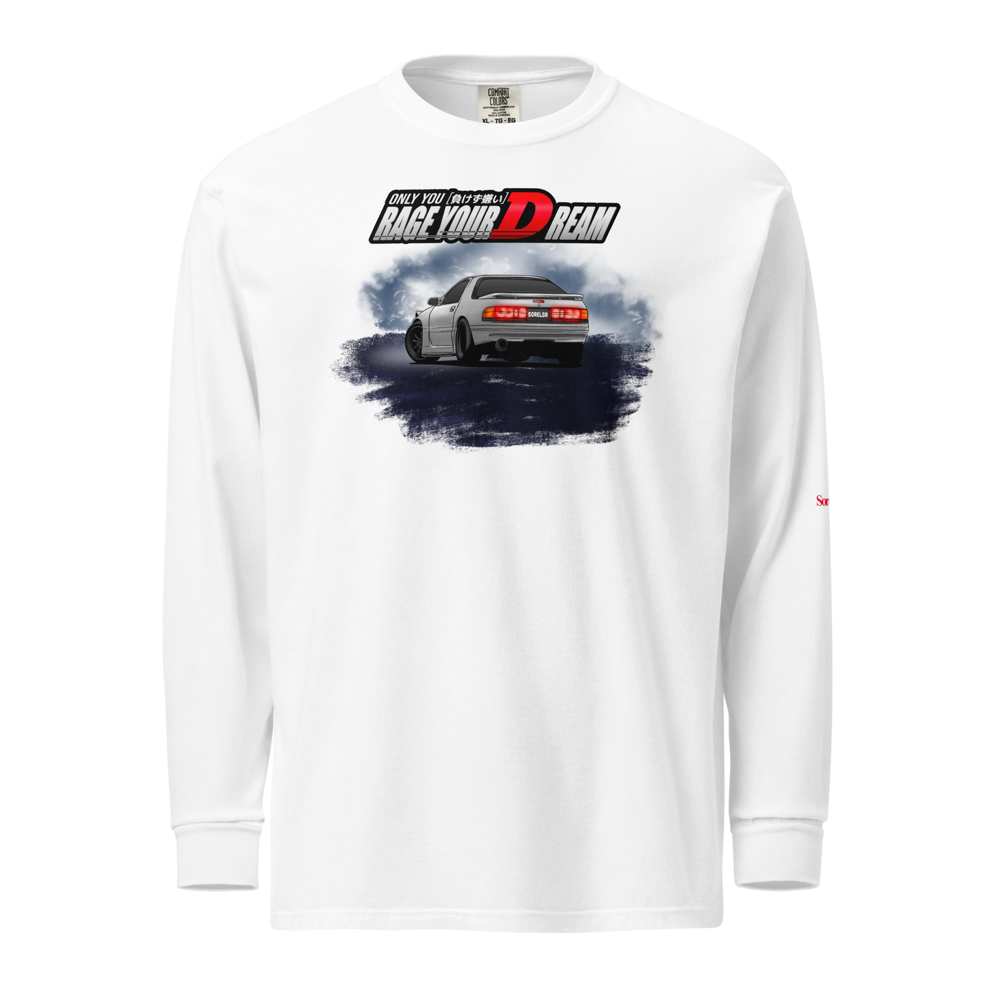 RX-7 FC Akagi Long Sleeve — Sore Losers Club JDM anime apparel