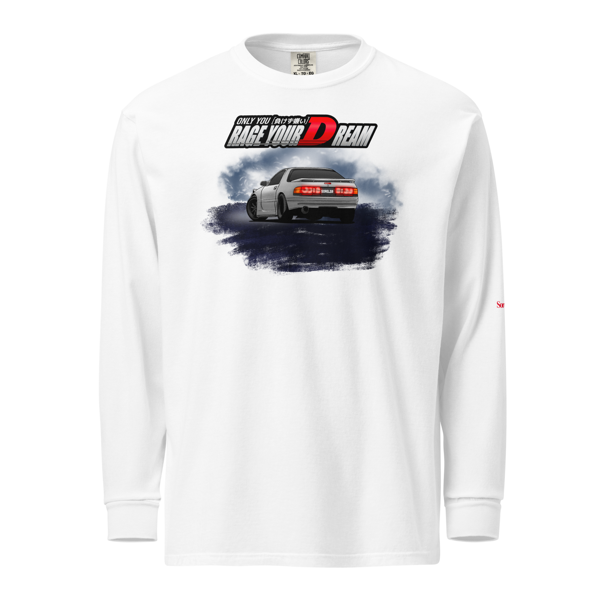 RX-7 FC Akagi Long Sleeve — Sore Losers Club JDM anime apparel