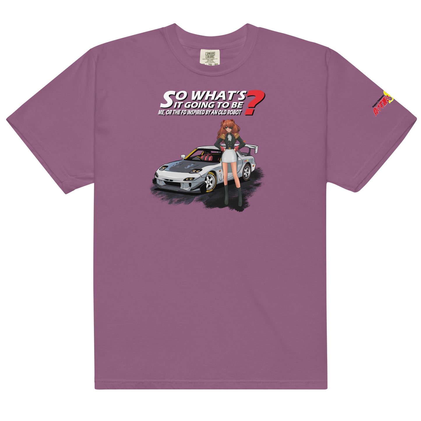 PROJECT TALLGEESE RX-7 Waifu Tee — Sore Losers Club JDM anime apparel