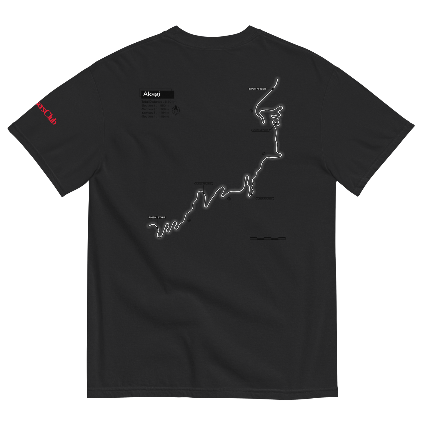 RX-7 FC Akagi Tee — Sore Losers Club JDM anime apparel