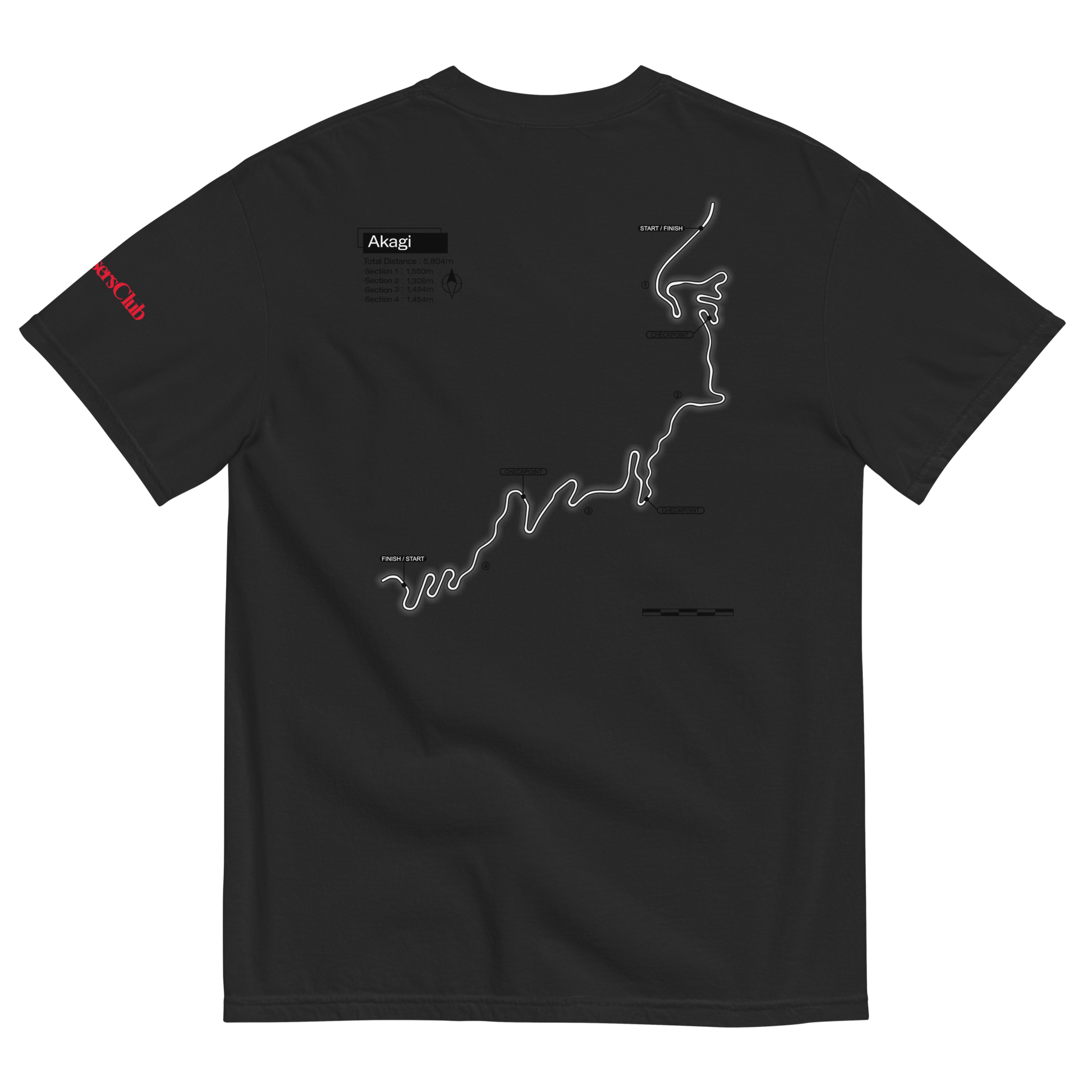 RX-7 FC Akagi Tee — Sore Losers Club JDM anime apparel