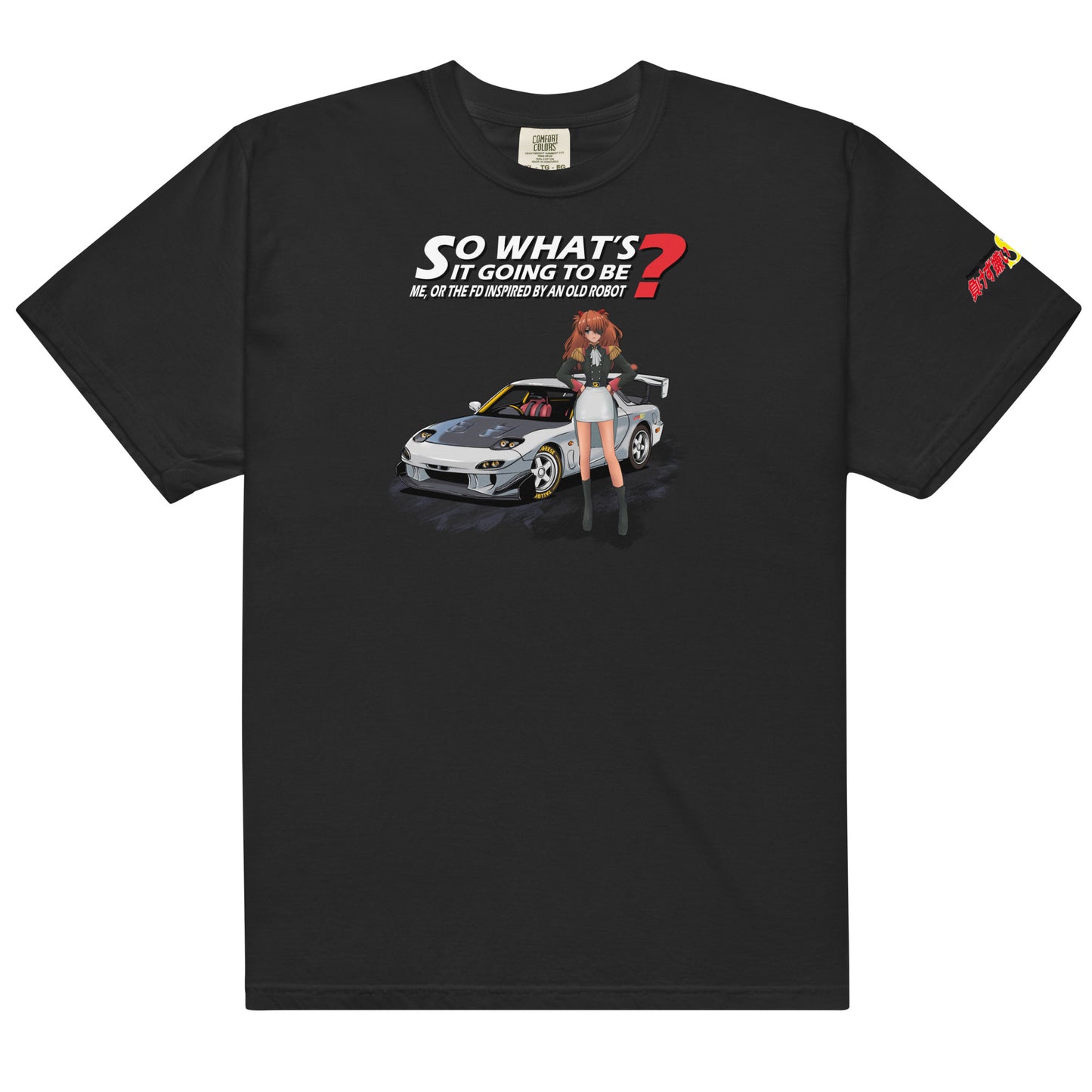 PROJECT TALLGEESE RX-7 Waifu Tee — Sore Losers Club JDM anime apparel