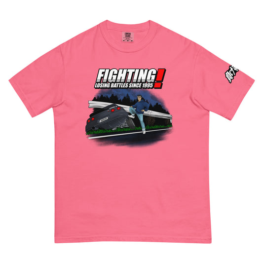 Fighting Losing battles R32 Tee — Sore Losers Club JDM anime apparel