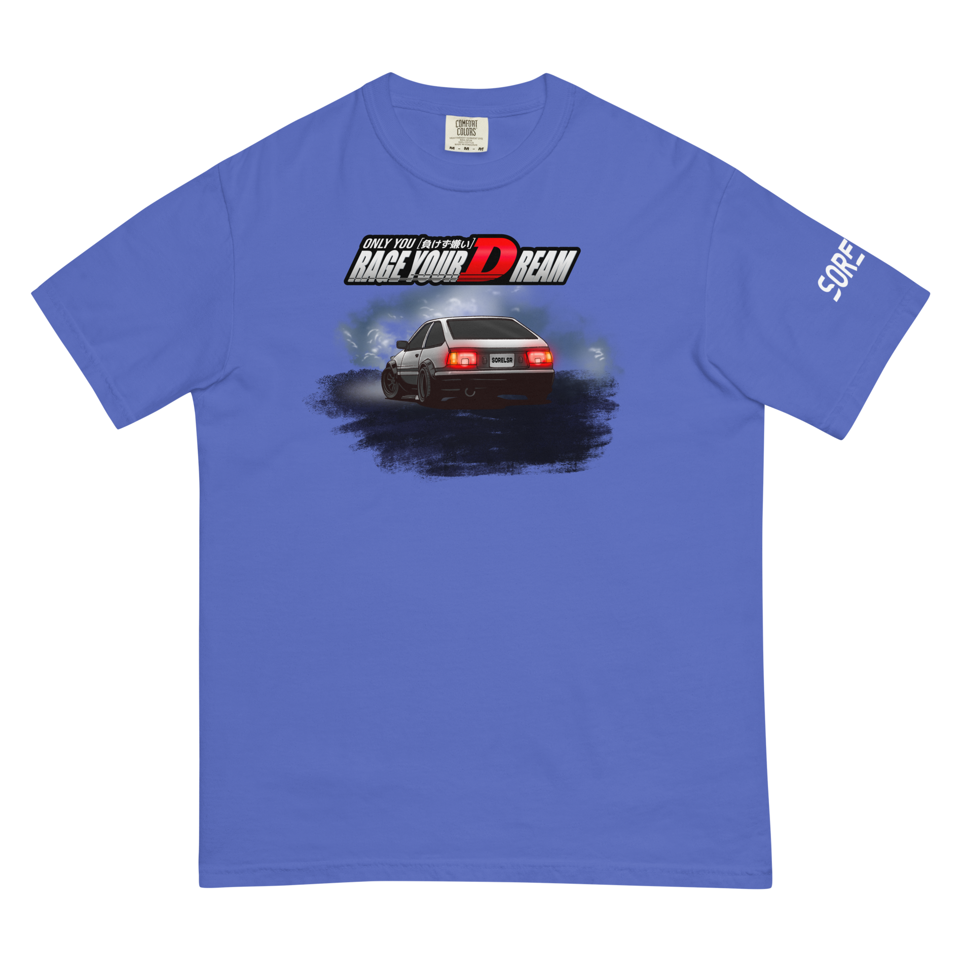 AE86 Trueno Haruna Tee — Sore Losers Club JDM anime apparel