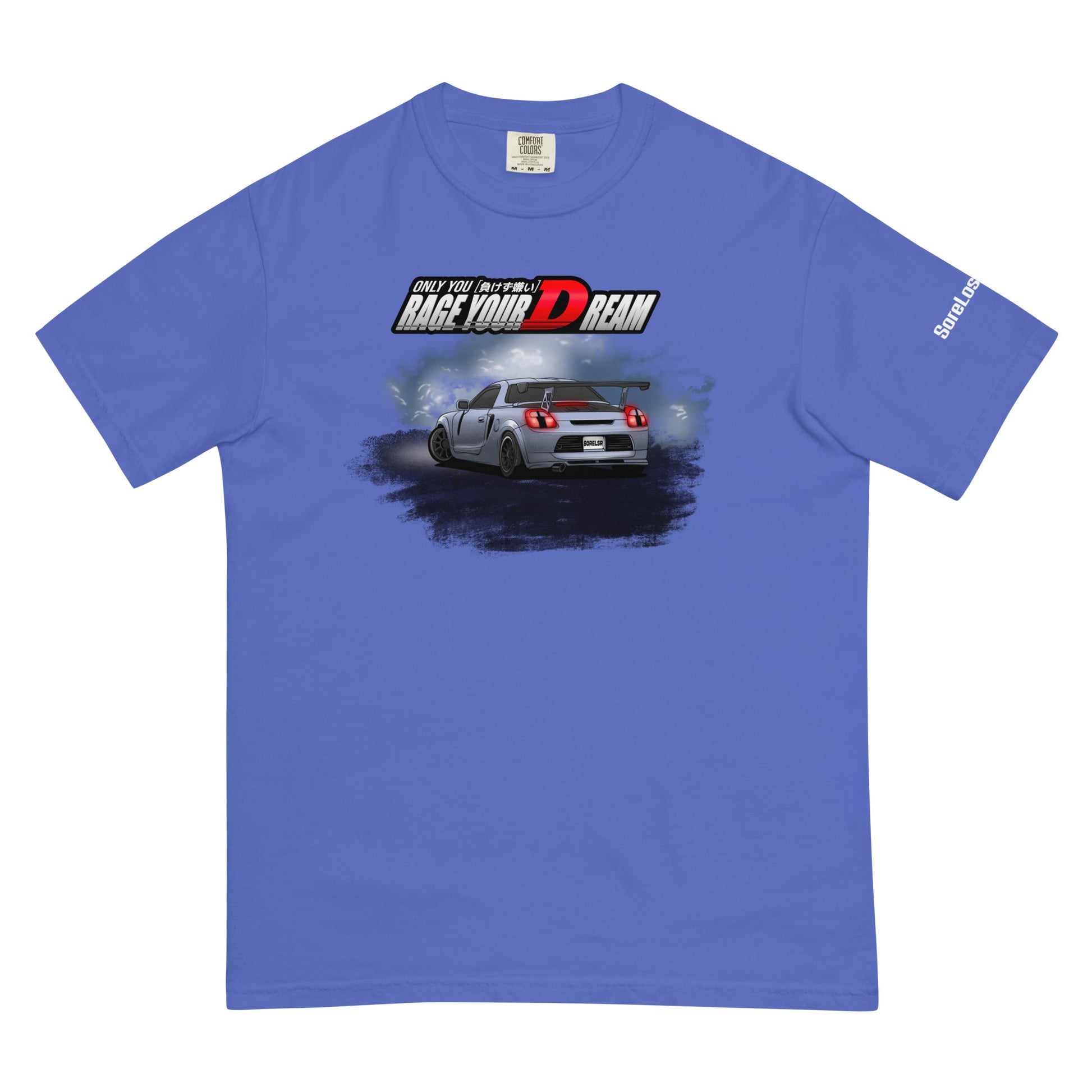 MRS (MR Spyder) Iroha Tee — Sore Losers Club JDM anime apparel