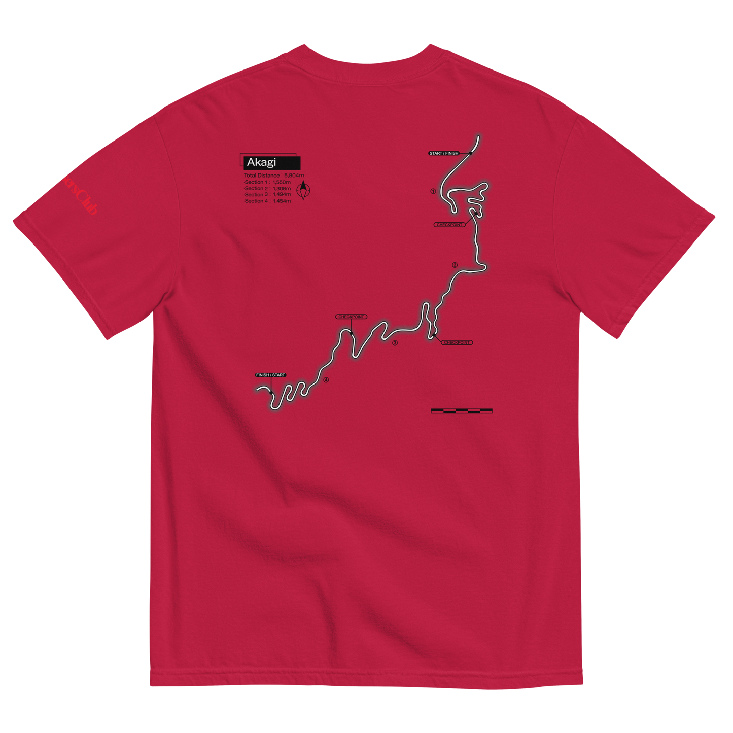 RX-7 FC Akagi Tee — Sore Losers Club JDM anime apparel