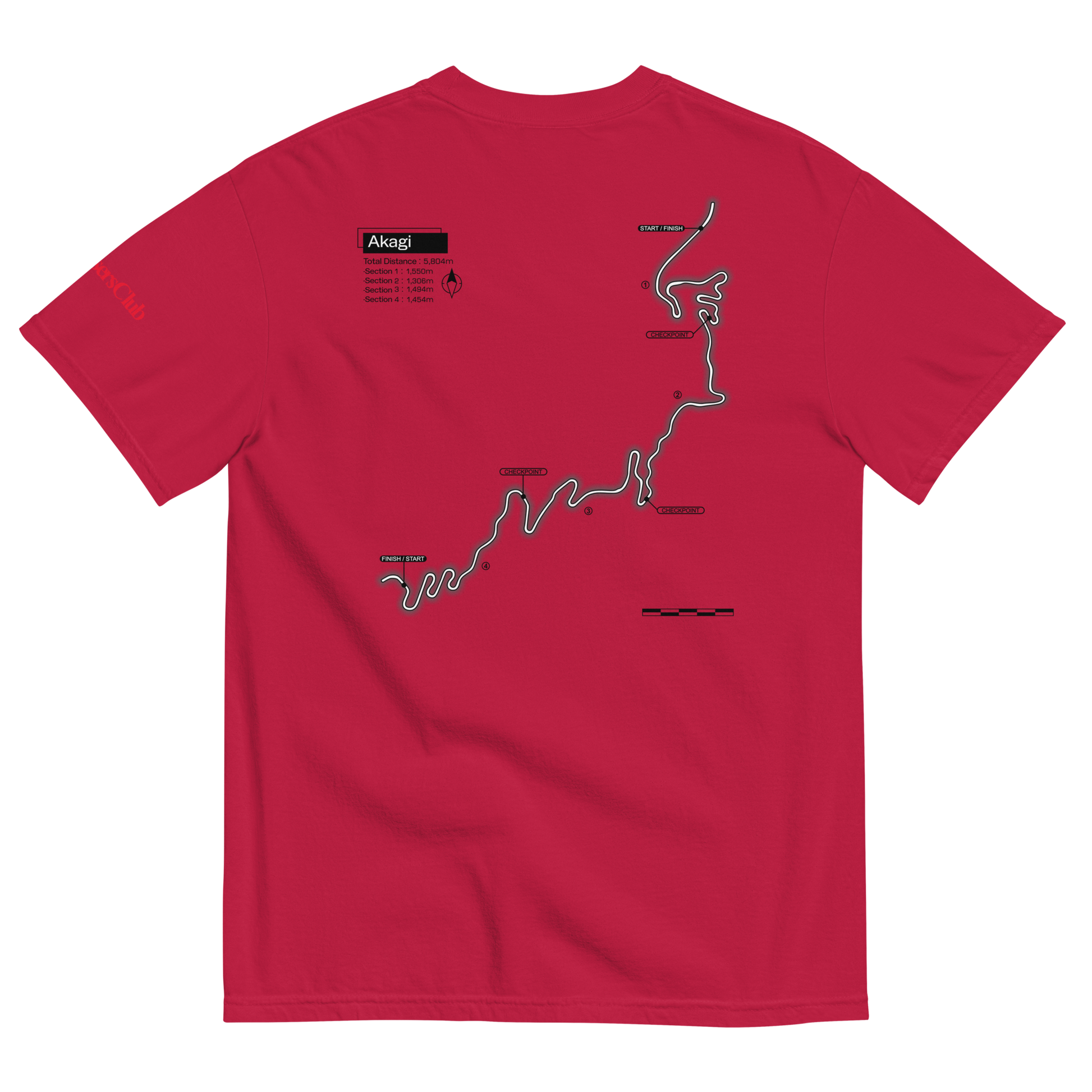 RX-7 FC Akagi Tee — Sore Losers Club JDM anime apparel