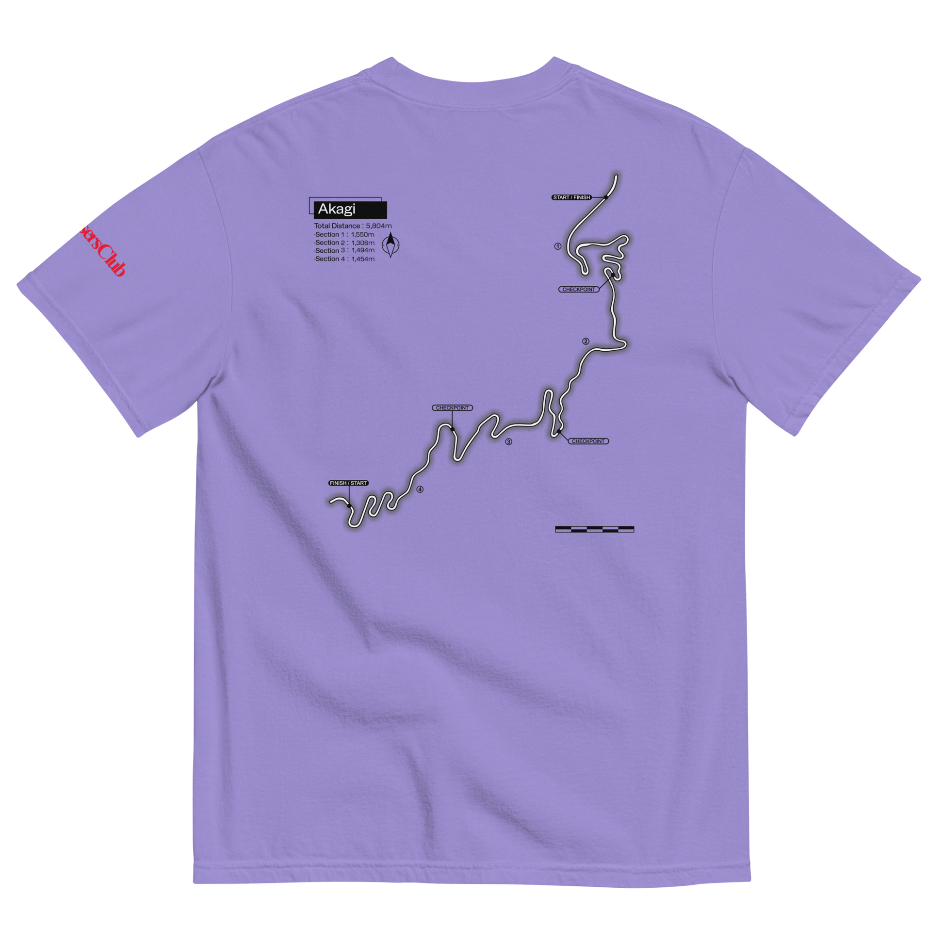 RX-7 FC Akagi Tee — Sore Losers Club JDM anime apparel