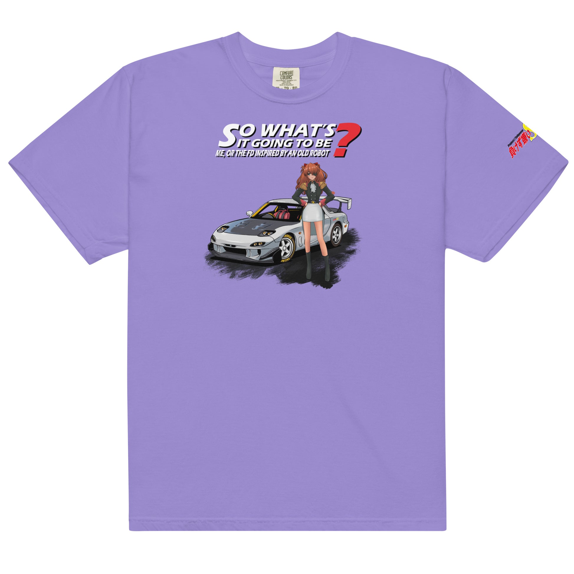 PROJECT TALLGEESE RX-7 Waifu Tee — Sore Losers Club JDM anime apparel