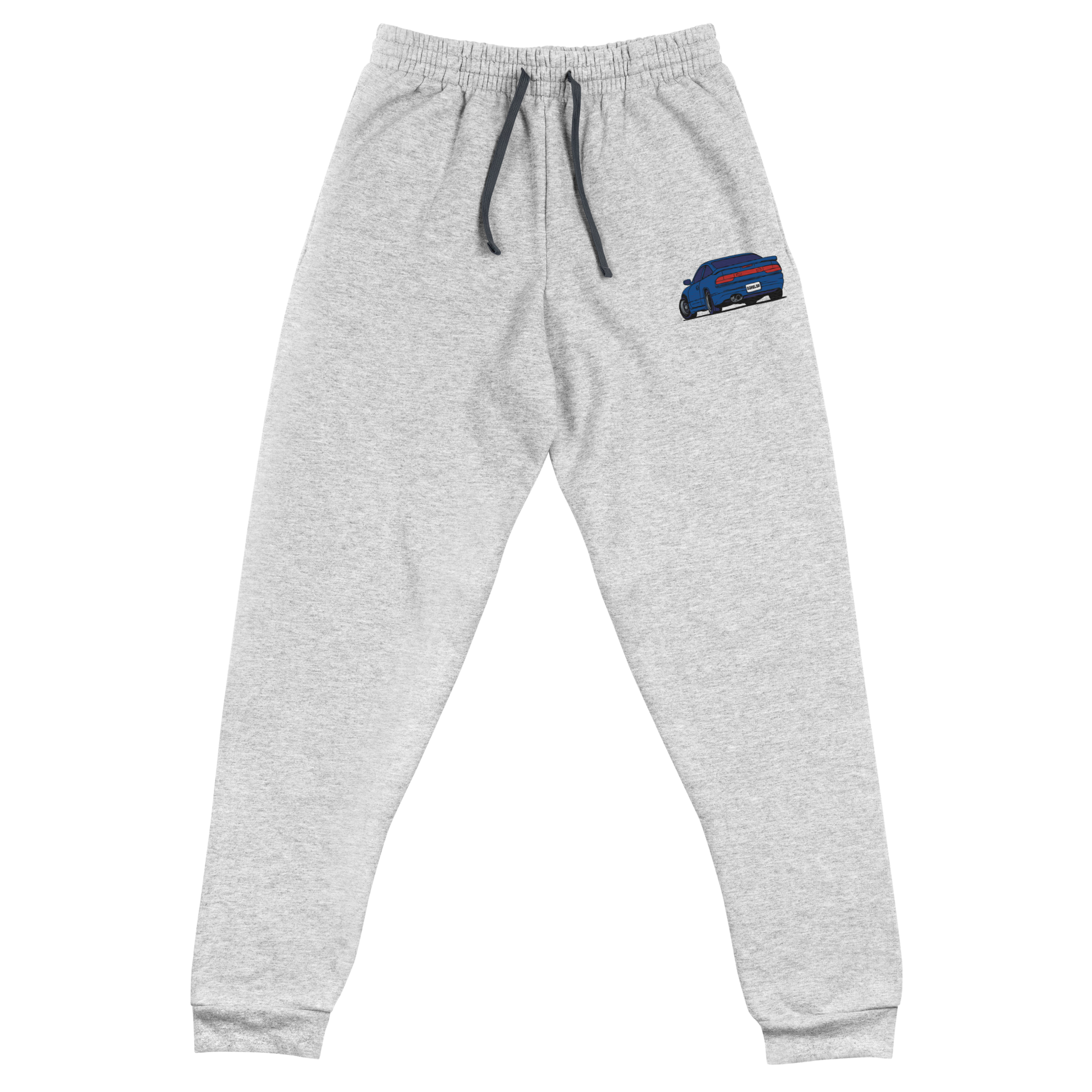 Sileighty Embroidered Joggers — Sore Losers Club JDM anime apparel
