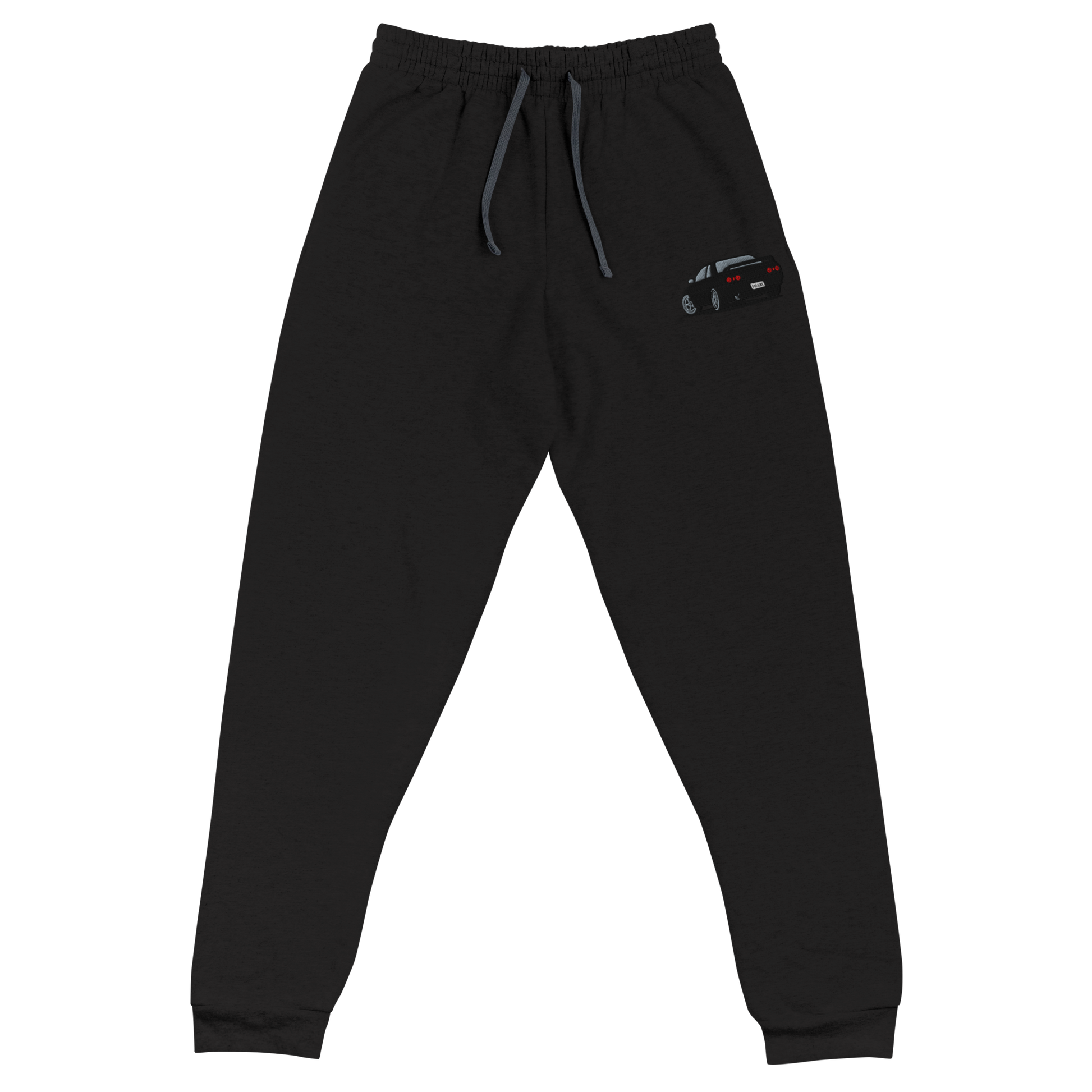 R32 Embroidered Joggers — Sore Losers Club JDM anime apparel