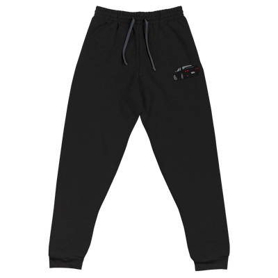 R32 Embroidered Joggers — Sore Losers Club JDM anime apparel