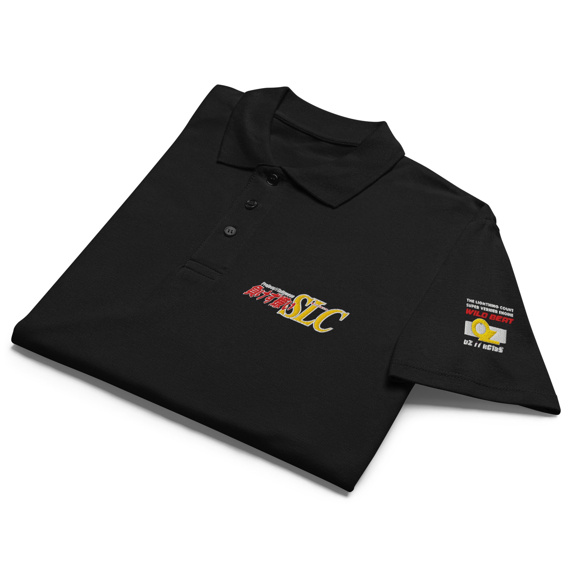 PROJECT TALLGEESE RX-7 Embroidered Polo — Sore Losers Club JDM anime apparel