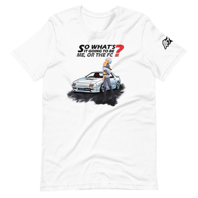 Waifu RX-7 FC Tee — Sore Losers Club JDM anime apparel